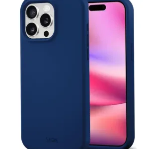SiGN Liquid Silicone Case for iPhone 16 Pro - Blue