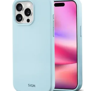 SiGN Liquid Silicone Case for iPhone 16 Pro - Light Blue