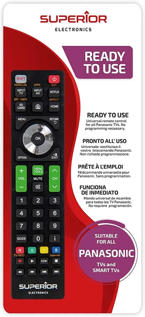 Superior Electronics Universal Remote Control - Panasonic