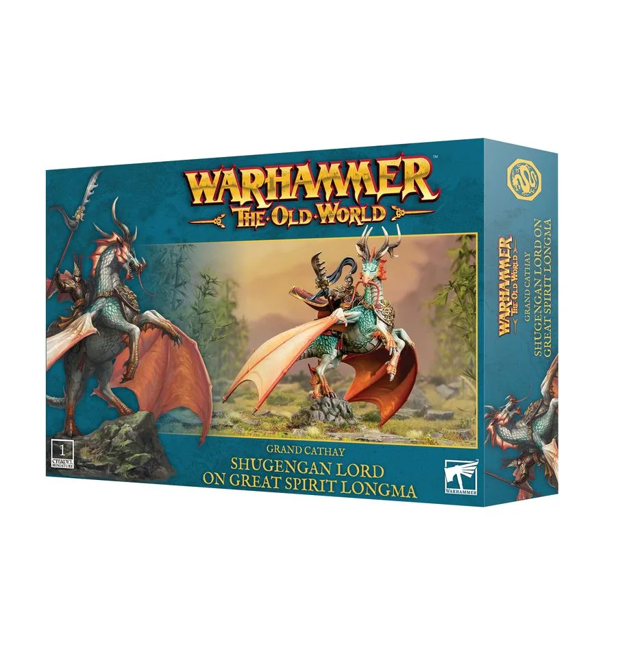 Warhammer: The Old World - Grand Cathay: Shugengan Lord on Great Spirit Longma