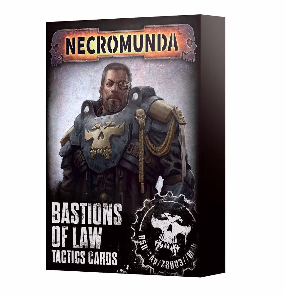 Necromunda: Bastions of Law Gang Tactics Cards
