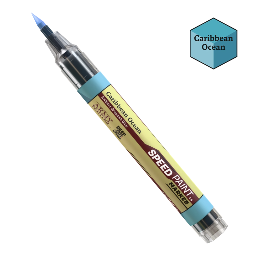 The Army Painter: Speedpaint 2.0 Marker - Caribbean Ocean (6ml)