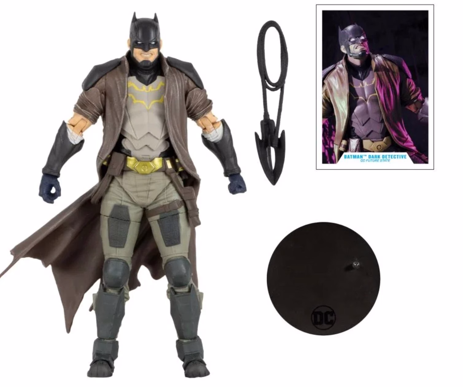 McFarlane Toys DC Comics Multiverse Dark Detective Batman figure 18cm - Bild 3
