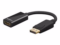 goobay DisplayPort adapter till HDMI med audio svart