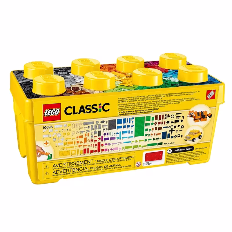 LEGO Classic - 10696 - Fantasiklosslåda mellan - Bild 2