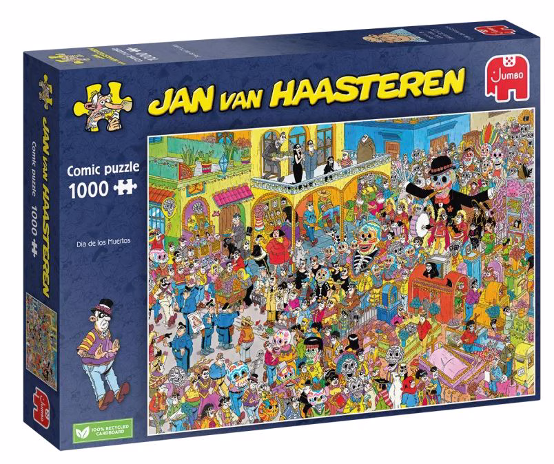 Jan Van Haasteren - Dia de los Muertos - Comic Puzzle - 1000 bitar