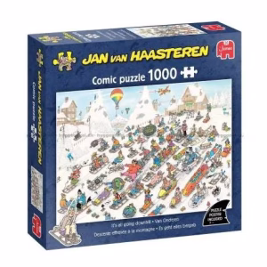 Jan Van Haasteren - It´s all going downhill - Comic Puzzle - 1000 bitar