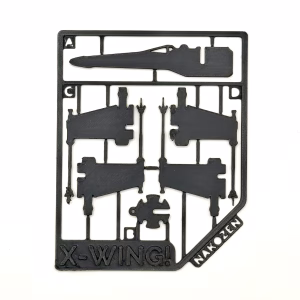 3D-Print - Kit Card - Star Wars - X-Wing - Grey