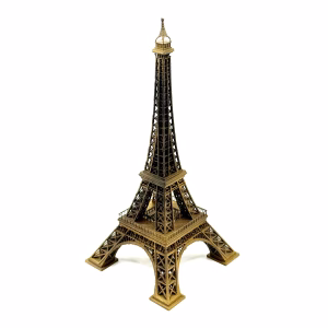 3D-Print - Inredning - Eiffel Tower - Guld/Svart