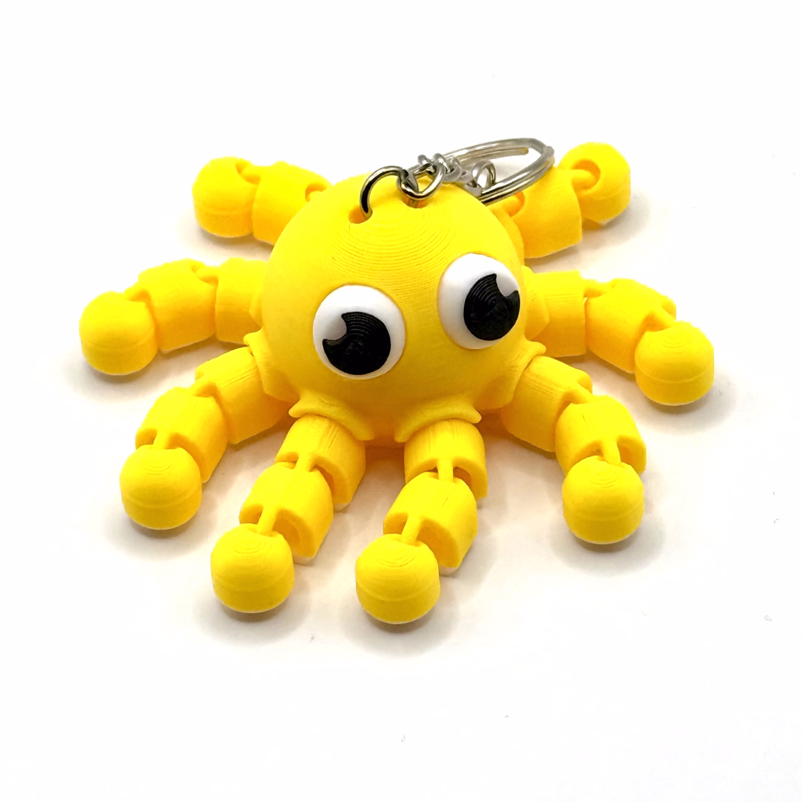 3D-Print - Flexi - Cute Octopussy - Nyckelring - Bild 2