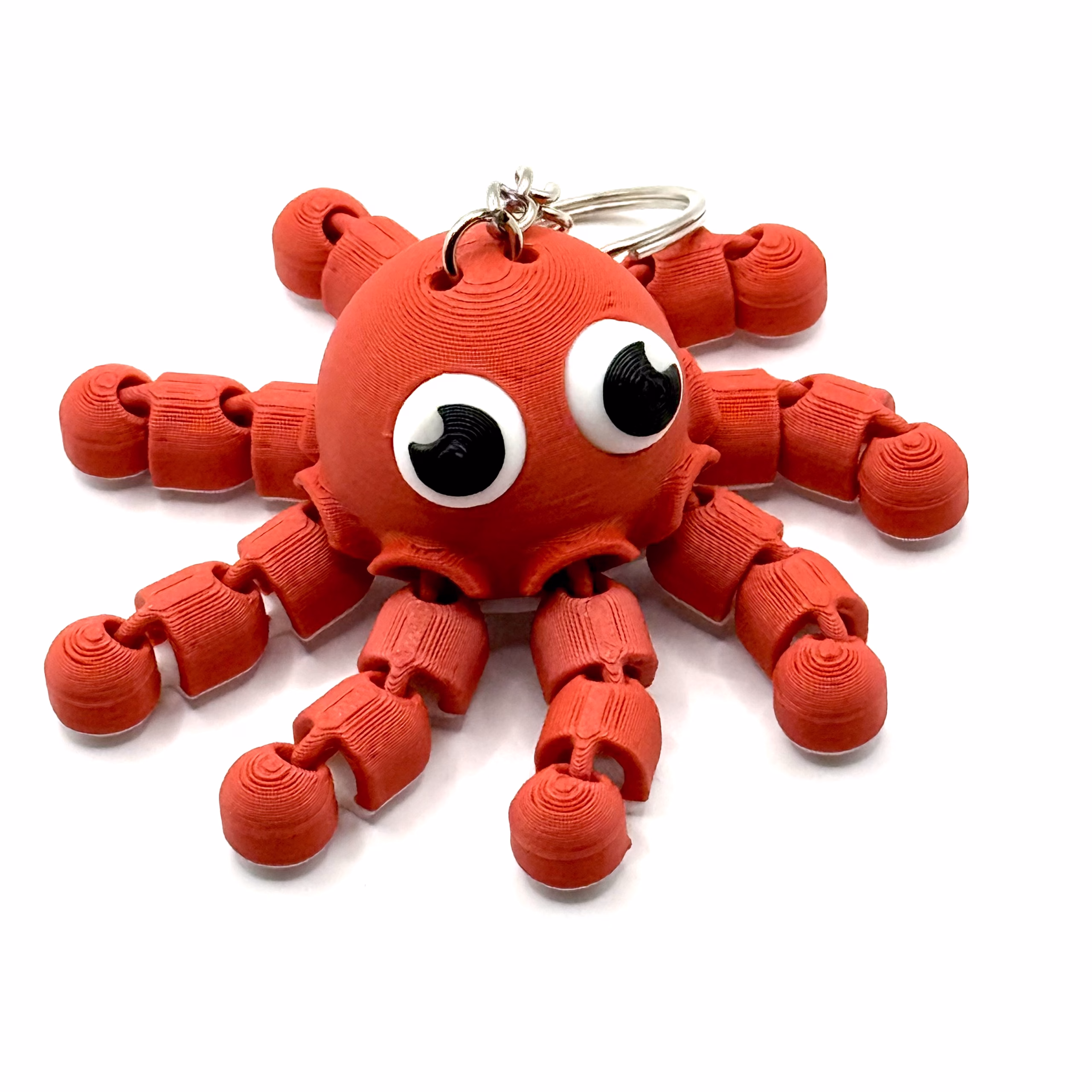 3D-Print - Flexi - Cute Octopussy - Nyckelring - Bild 4