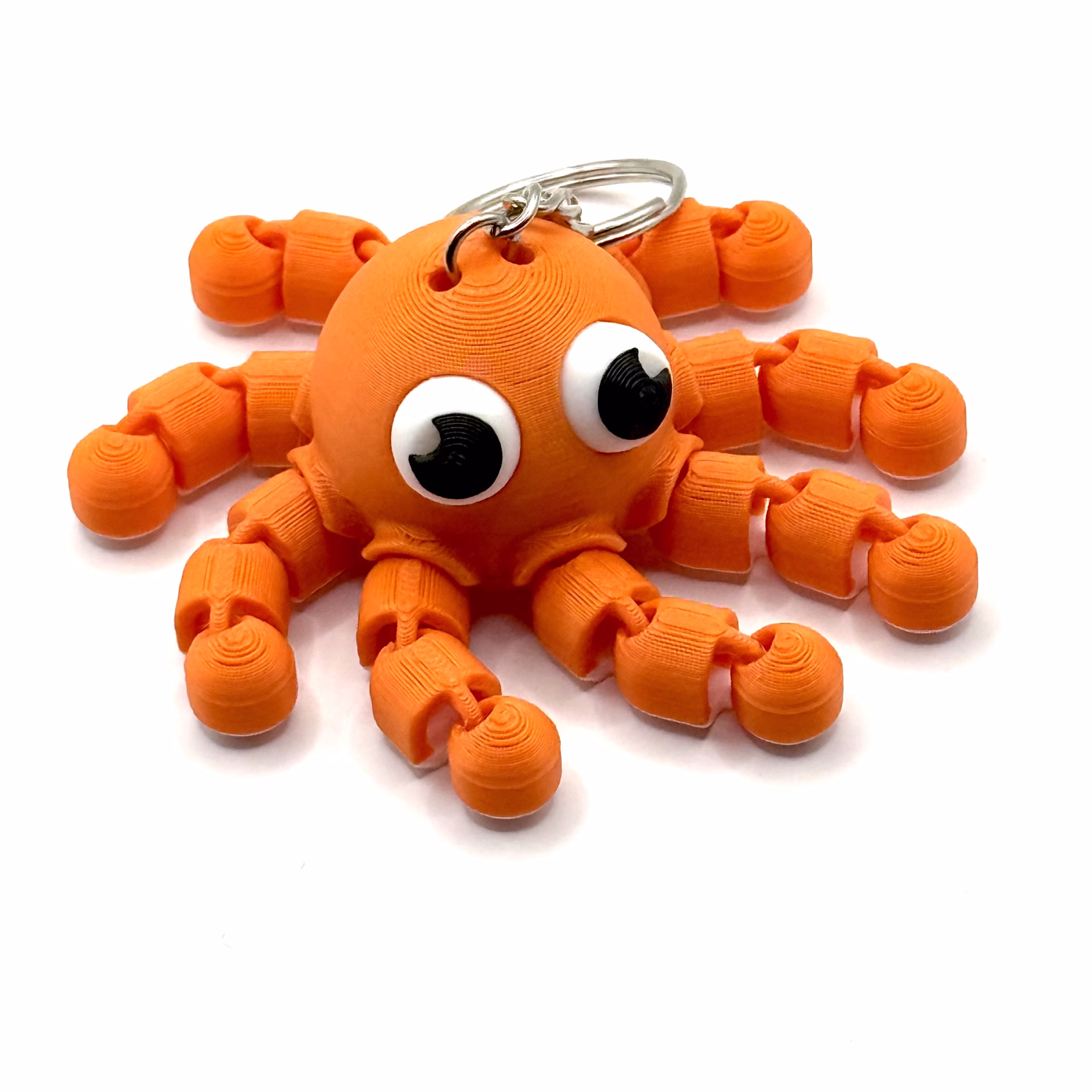 3D-Print - Flexi - Cute Octopussy - Nyckelring - Bild 6