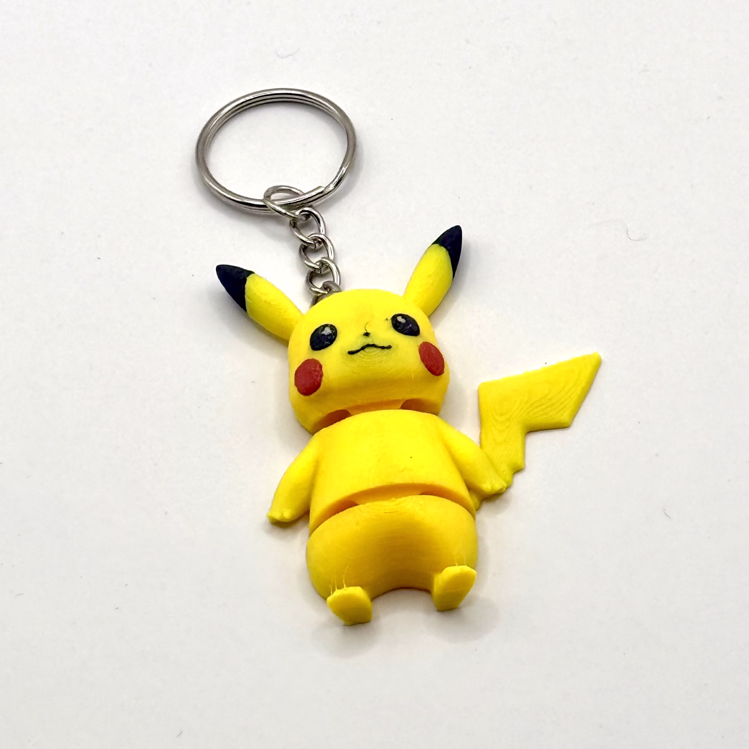 3D-Print - Flexi - Pikachu - Nyckelring