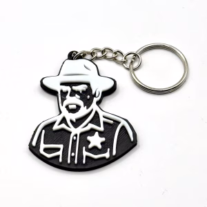 3D-Print - Stranger Things - Hopper - Nyckelring