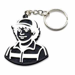 3D-Print - Stranger Things - Dustin - Nyckelring