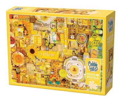 Cobble Hill - Yellow - 1000 pcs Puzzle