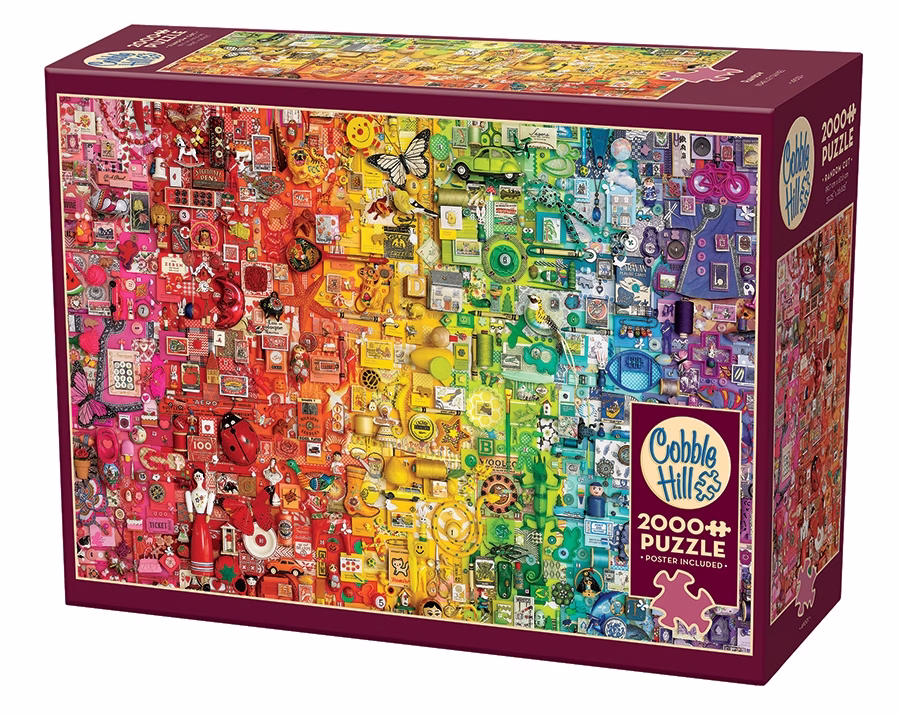 Cobble Hill - Rainbow - 2000 pcs Puzzle