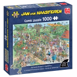 Jan Van Haasteren - Big Garden Birdwatch - Comic Puzzle - 1000 bitar